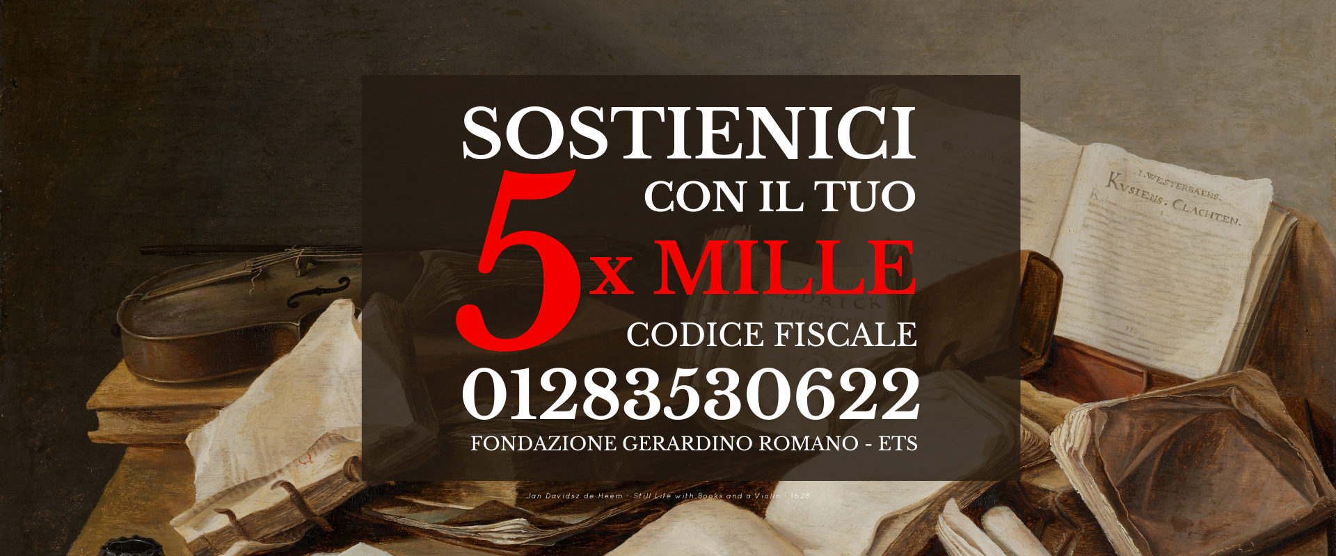 ​Destina il tuo 5x1000 alla Fondazione Gerardino Romano.